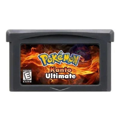 Pokémon GBA-Spielkassetten – Emerald, Seaglass, Rouge Recharged, Yellow Lunar & Dark Violet für die Game Boy Advance-Konsole