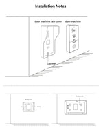 720P Video Doorbell 7‘’ Color Screen Home IntercomHigh-Definition Intelligent Night Vision Electronic Access Control System