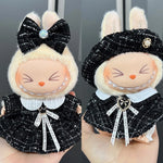 Sweet Princess Style Doll's Cloth for Labubu 17cm The Monster Outfit Accessories Clothing DIY Kids Gift High-quality Dress Cloak