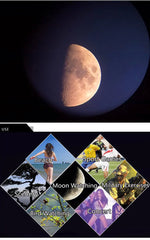 Baigish Monocular Zoom Telescope 8-24x40 HD Powerful Metal Optical Lens Astronomical With Long Range Original Bak4 Russian Black