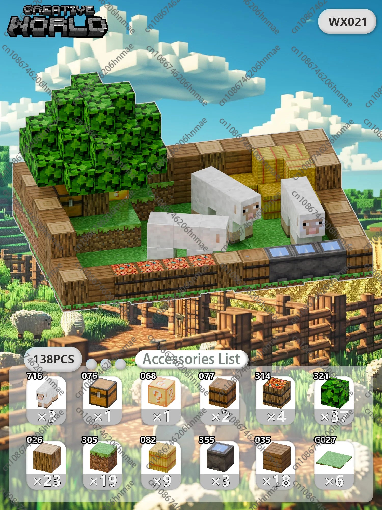 Magnetic Building Blocks Mine World Magnet Cube Set for Boy Girl Kid Age 3+ DIY Pixel style Model Base plate STEM Toy Baseplate