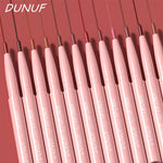 Tapered Nib Lip Liner Pencil Matte Red Brown Plumping Lip Stain Lasting Waterproof Fine Lipstick Slim Lip Outline Contour Makeup