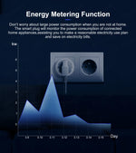 GIRIER Smart Plug ZigBee 20A Smart Home Outlet Socket EU 4200W with Power Monitor Function Supports Alexa Google Home Assistant