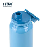 Tyeso Thermos Bottle Portable Sport Vacuum Flask Travel Stainless Steel Thermal Water Bottle Keeps Cold and Heat Thermal Mug