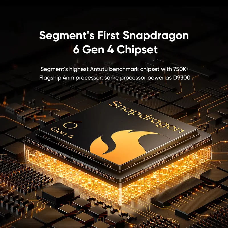 realme 14 5G Smartphone Snapdragon® 6 Gen 4 Chipset 6000mAh Battery 45W Charge 120Hz AMOLED Display IP69 NFC