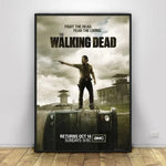 Classic Art Poster The Walking Dead The Comic Wall Art Paint Wall Decor Canvas Painting Prints Interior Bar Cafe No Frame