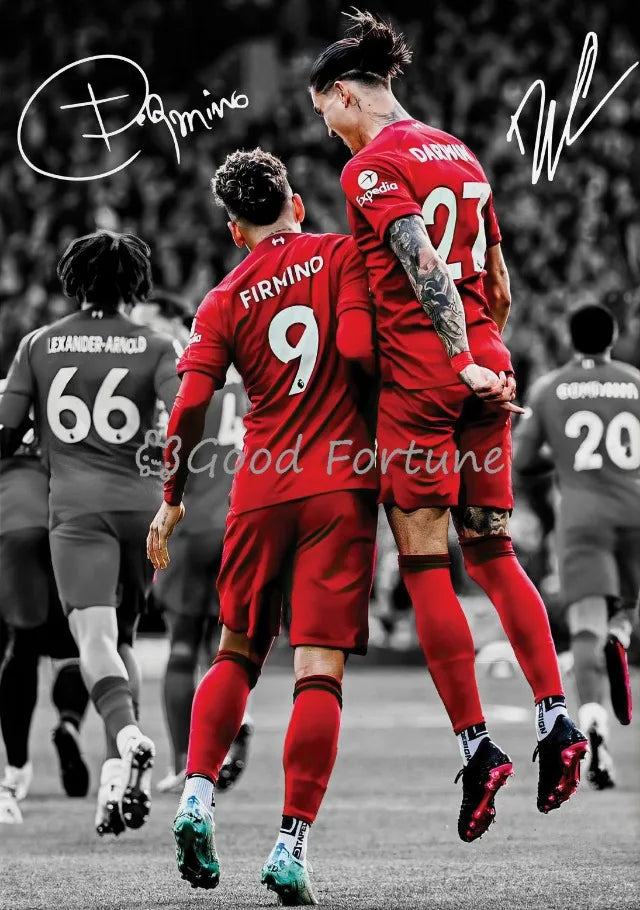 Popular Football Player Soccer Sports Star Posters and Prints Canvas Printing Wall Art Picture for Living Room Home Decor Gifts