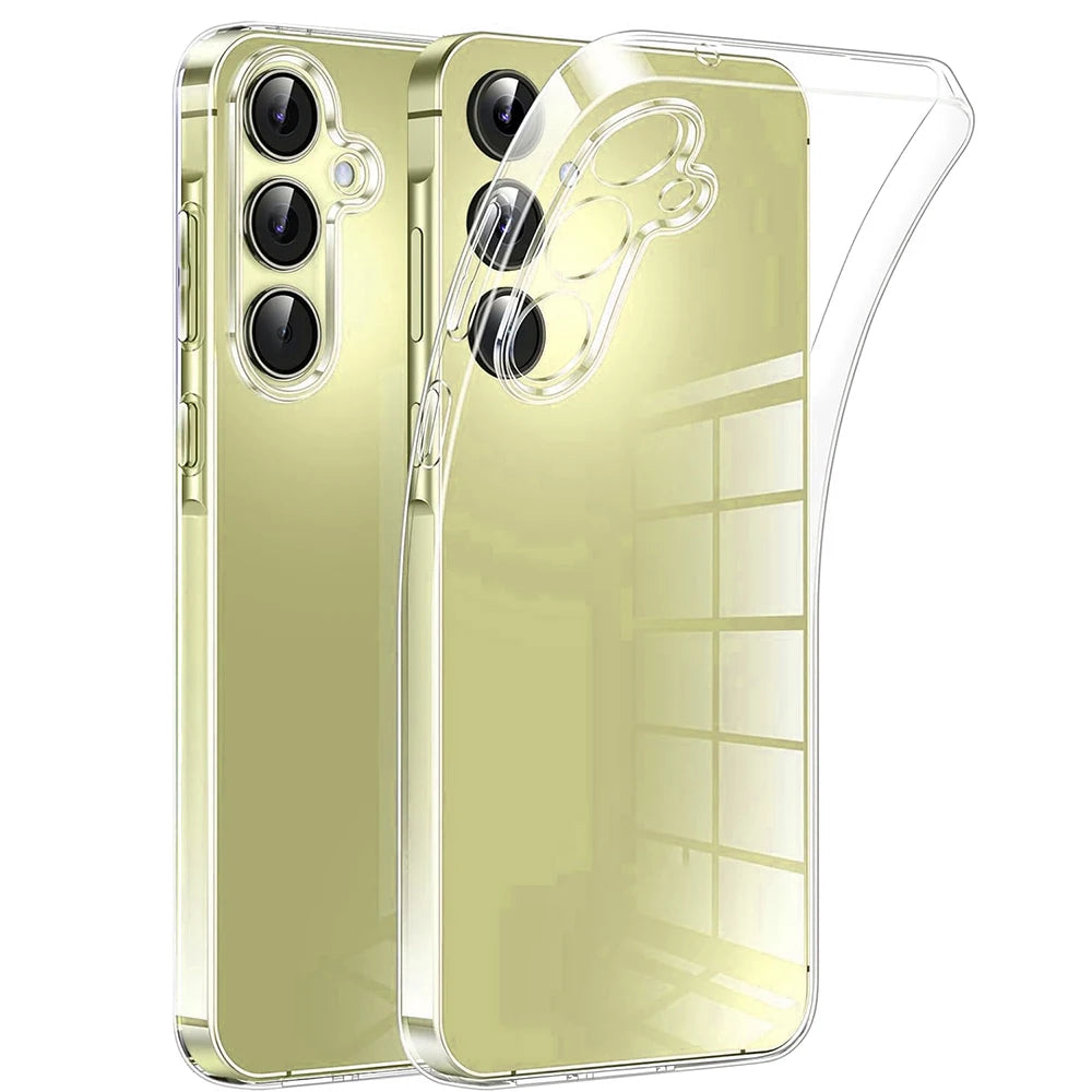 Ultra Thin Silicone Soft Case For Samsung Galaxy S25 S24 S23 S21 FE S22 Ultra Plus A16 A06 A55 A35 A15 A05S A54 A34 A14 A53 A33