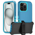 Armor Shockproof Defender Phone Case For iphone 11 12 13 14 15 Pro Max X XS XR XSMAX 7 8 Plus SE2 SE4 Hard PC+TPU Back Cover