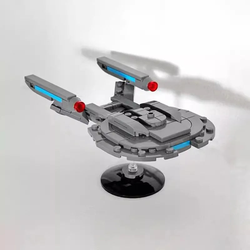 Bricklink Star Movie Starship Enterprise NCC-1701 Discovery Voyager NX-01 Delta MOC Spaceship Sets Building Blocks Kid Toys Gift