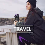 500ml Layered Protein Bottle Powder Shaker with Powder Storage Container Large Water Bottle Water Bottle with Wire Stirring Ball