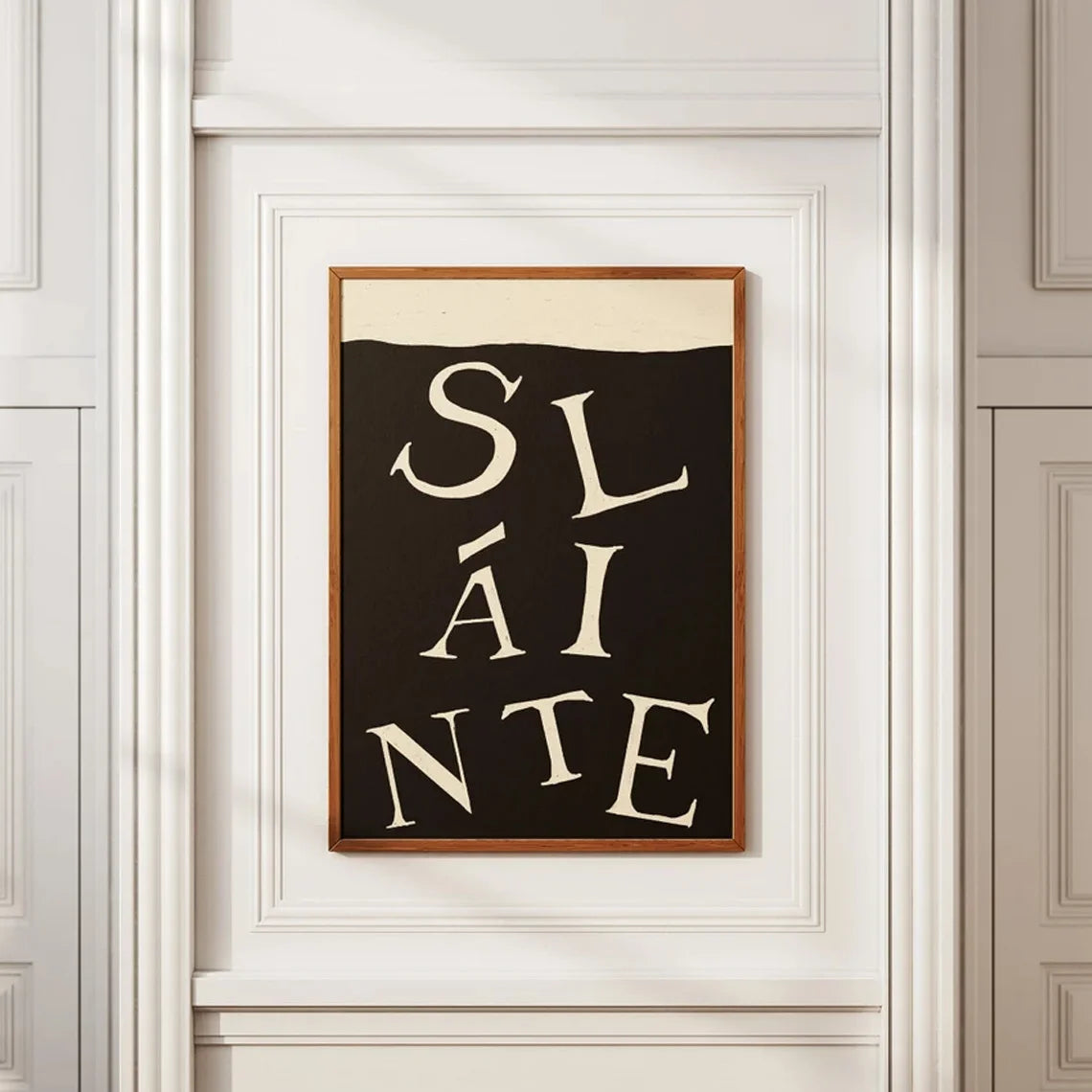 Simple Trendy Text Printing Poster, Simple Canvas Wall Decoration, Modern Art Home Decoration, Living Room Decoration