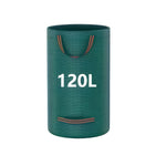 Heavy-Duty PP Garden Waste Bags - Reusable Yard Debris Bags with Industrial Fabric and Handles for Plant, and Leaf Collection