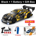 RC Drift Car 4WD Remote Control High Speed Racing Vehicle with LED Lights 2.4GHz Radio 4x4 Off-Road Truck Toy for Children Kids