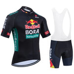 Red Bull Bicycle Clothing Jersey Cycling Uniforms for Men Jacket Team Set Bike Man Sports Bicycles Men's Cycling Suit Road Bikes