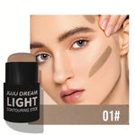 Long-Lasting Contour Stick: Matte Bronzer, Nose Sculpting Stick and Face Defining Solid Contour Cream - Travel-Friendly Design