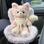 15-17cm doll Seat  Labubu carseat Safety Seat Cute Doll Air Outlet Aromatherapy decoration high-grade Car Interior Decoration