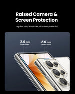 UGREEN Clear Case For Samsung Galaxy S25 Ultra Shockproof Transparent Case Cover Protective TPU for Samsung S24 Ultra Case