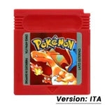 Pokemon Red Blue Crystal Golden Green Silver Yellow GBC Game Card 16 Bit Video Game Cartridge Console Cards For GB/SP