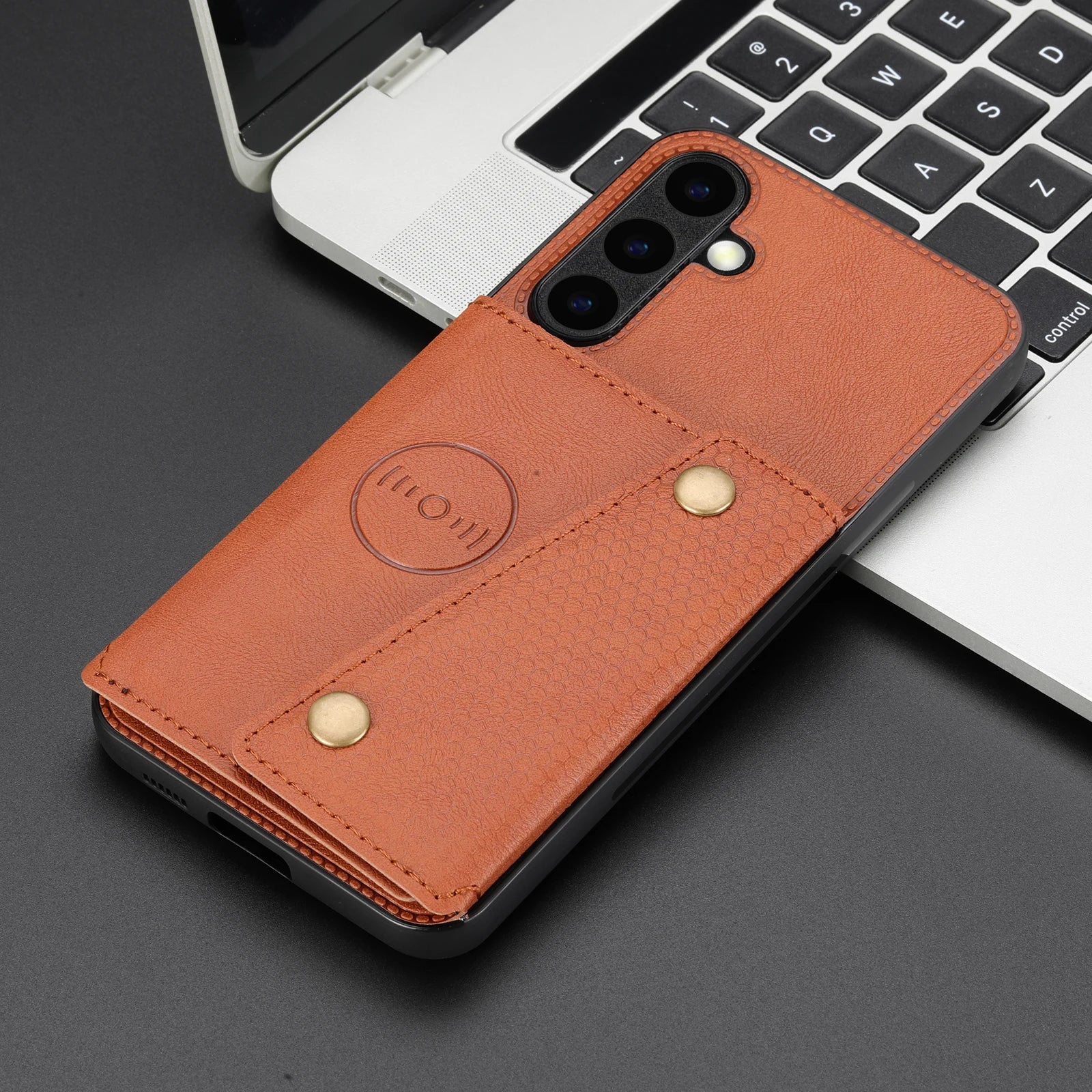 Card Holder Leather Case for Samsung Galaxy S25 Ultra S24 FE S23 S22 Ultra S21 S20 FE S10 Plus 5G Wallet Phone Cover Etui Coque