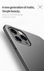 For iPhone17 Pro Max ZROTEVE Ultra Thin Matte Hard PC Cover For iPhone 17 16 e 16e 15 14 12 13 iPhone16 Plus iPhone13 Phone Case