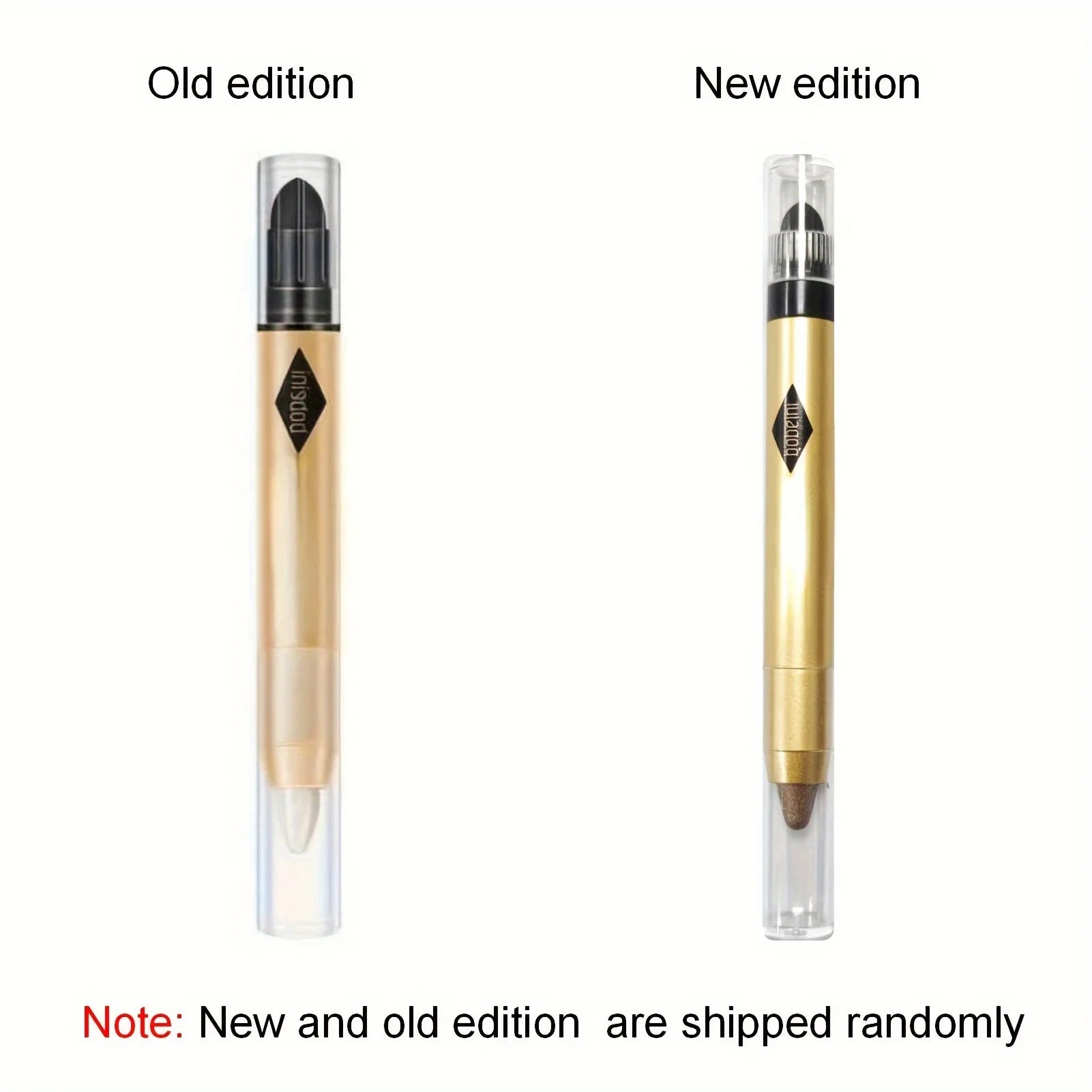 2 in 1 Pearly Eyeshadow Stick Pencil Waterproof Glitter Matte Eyeshadow Makeup High Pigmented Eyelid Under Crease Eyeshadow Pen