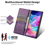 Business Flip Leather Case For Samsung Galaxy A17 A16 A36 A56 A26 A07 A55 A35 A15 A54 A34 A14 A53 A33 A13 Magnetic Wallet Cover