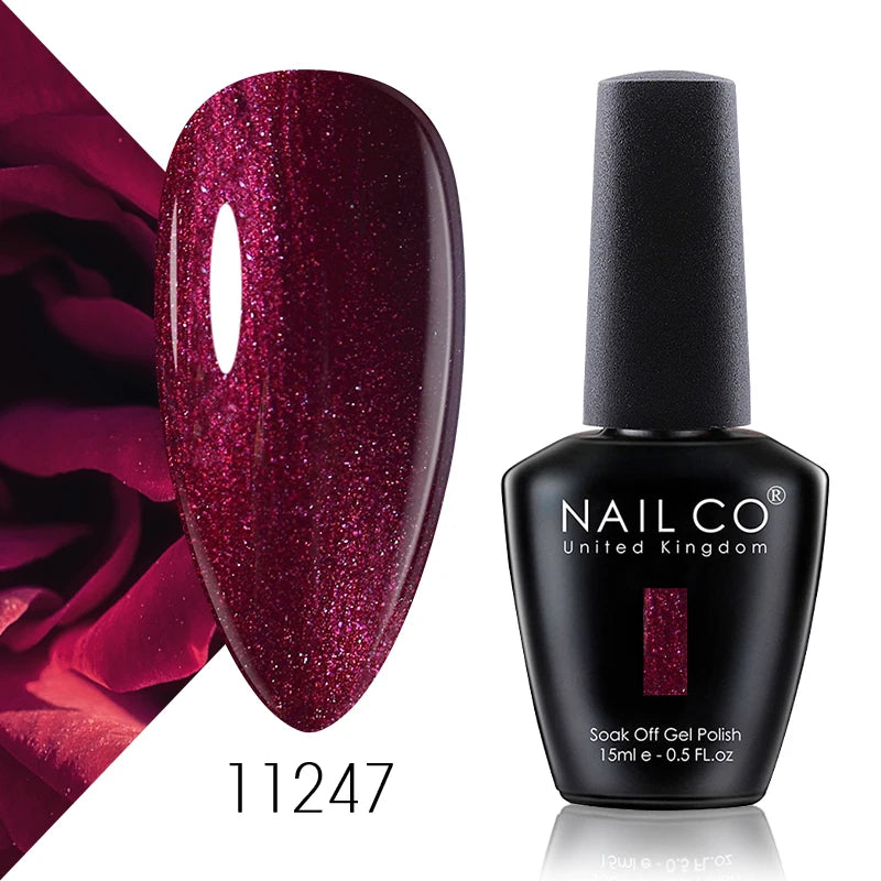 NAILCO 15ml Top Coat And Base Coat Art Design Gel Nail Polish Top Base Coat UV LED Soak Off Gel Nail Varnish