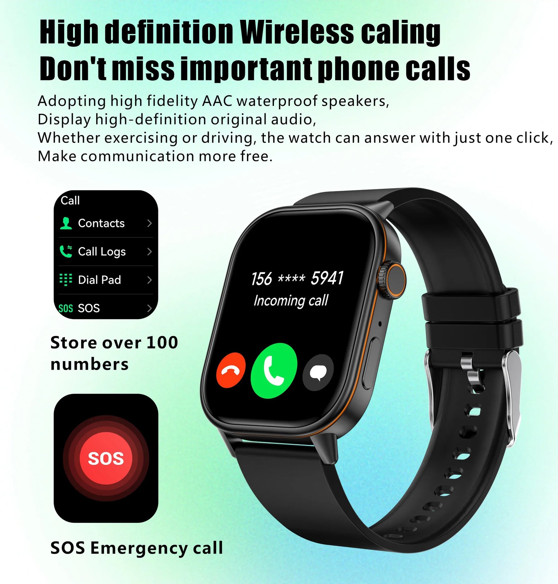 LIGE 2025 For Android IOS GPS Smart Watch Women 2.01
