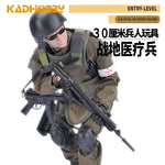 1/6 Action Figure Military Army 30cm Combat Swat Police Soldier With Gun Forces Model Toys