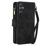 for Samsung Galaxy A35/A34/A25/A24/A73/A72/A55/A54/A53/A52/A15/A14 Case Wallet, Durable Leather Magnetic Buckle Flip Card Holder