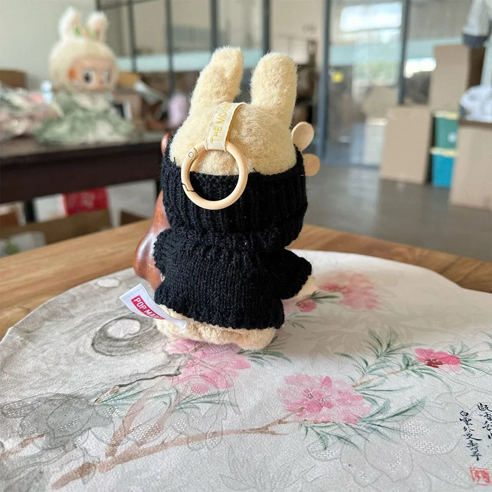 17cm Labubu Doll Clothes Fashion Clothes Hoodies Doll Clothes Color Match Hoodies Dolls Accessories