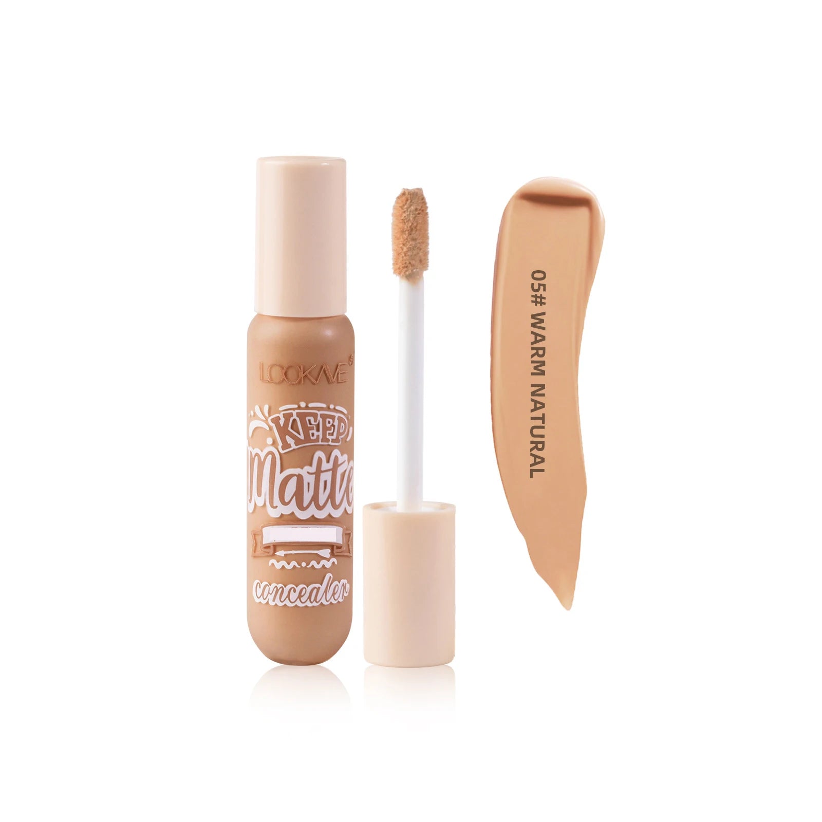 Liquid Concealer Stick Foundation Cream 6 Color Moisturizing Full Coverage Acne Dark Circle Natural Matte Concealer Cream Makeup