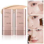 Clear and Moist Hydrating Foundation Naturally Perspective, Moisturizing, Bling, Glossy, Thin and Lightweight Double Head Makeup Foundation Rotated, More Comfortable, Waterproof Function, Easy to Makeup, Easy to Use