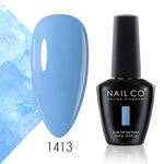 NAILCO 15ml Top Coat And Base Coat Art Design Gel Nail Polish Top Base Coat UV LED Soak Off Gel Nail Varnish