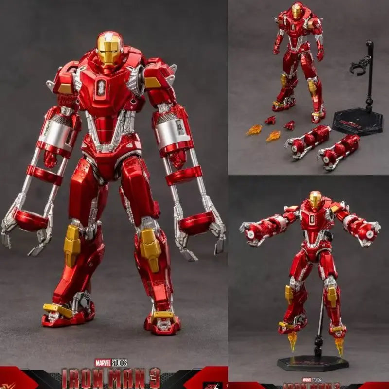 Hot Mk47 Mk41 Mk16 Iron Man Collectible Action Figure Toy Model For Boys Birthday Gift Movable Parts Robot Figurine Plaything