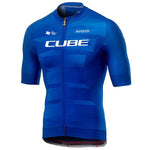 Cube Cycling Jersey Set – Men’s Summer Short Sleeve Bike Shirt & Padded Bib Shorts, Road & MTB Bicycle Clothing Maillot Ciclismo