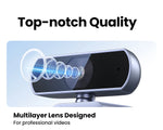UGREEN USB Webcam 2K HD Mini Webcam For Laptop Computer Web Camera Dual Microphones for Youtube Zoom Video Calling 30fps web cam