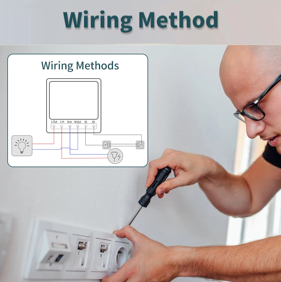 Tuya Smart WiFi Switch For Lighting RF 433MHz Wireless Switch Smart Life APP Voice Control Work With Alexa Google Home Alice