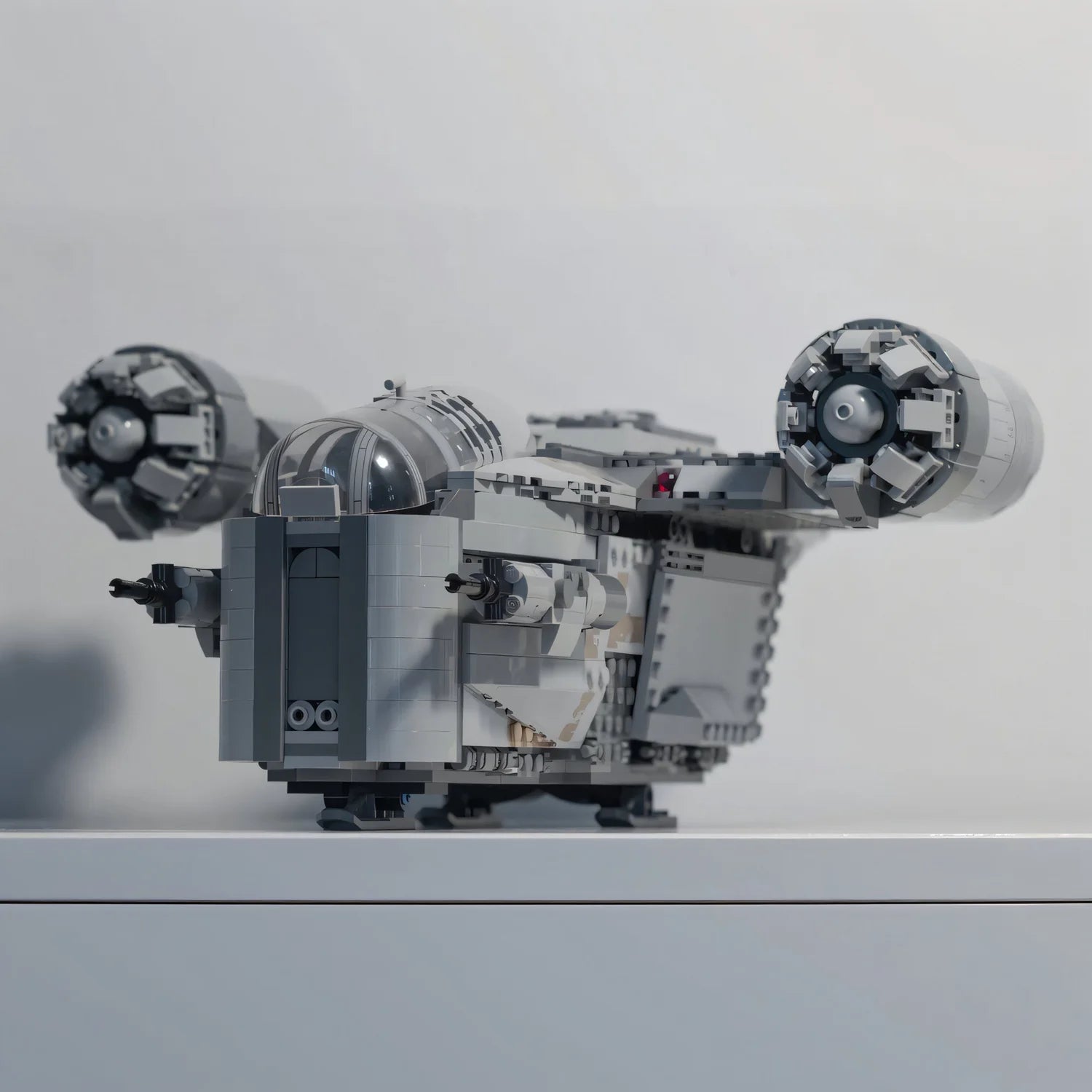 Galaxy-Razors MOC-StarFighters Spaceships Battles Ship Crest Fighters-Aircraft Model Building Blocks Bricks Toys Gift