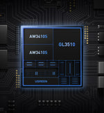 UGREEN USB KVM Switch USB 3.0 Switcher KVM Switch for PC Keyboard Mouse Printer 2 PCs Sharing 4 Devices USB Switch