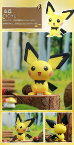 Pokemon Pikachu Anime Action Figure Toy Pvc Toy Model Hand Made Anime Dolls Toys Game Peripheral Toys Ornaments Gifts For Kids