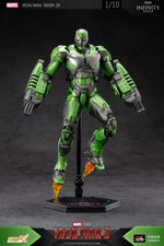 ZD Toys Iron Man Action Figure Mark 35 Red Snapper Iron Man MK 24 MK 22 MK 47 Tony Stark Ironman Figure Action Collect Toy Gift