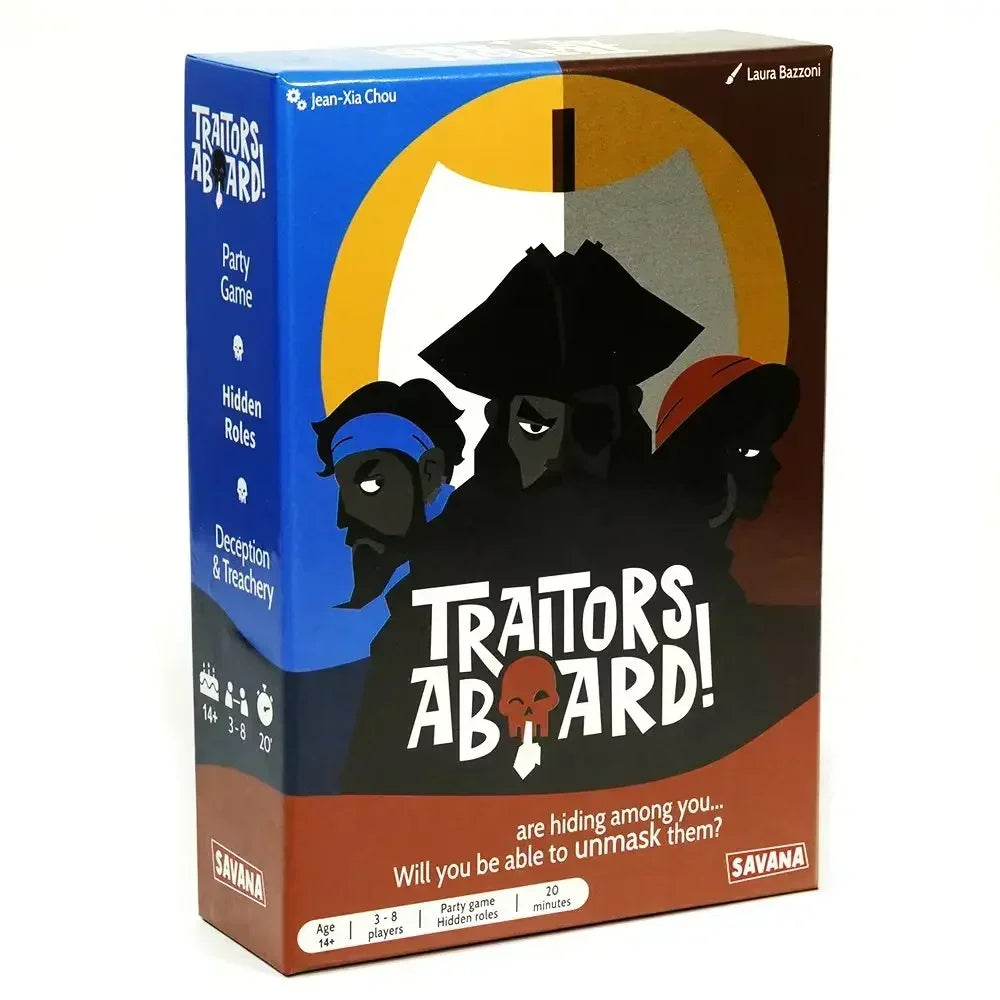 Traitors Aboard – Award-Winning Secret Identity Party Game |