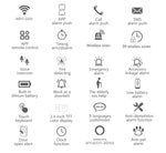 MULO Alarm System For Home Burglar Security 433MHz GSM  Home alarm Wireless PG103 WiFi Alarma Tuya Smart App Work With Alexa