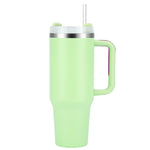 1pcs Watersy 40oz/1200ml Tumbler with Handle and Straw Lid Stainless Steel Keep Cold Vacuum Insulated Portable Car Travel Mug