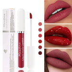 Liquid Lipstick Durable Waterproof Non Smudging Lip Glaze Lip Gloss Matte Lipstick Non Peeling Ladies' Makeup