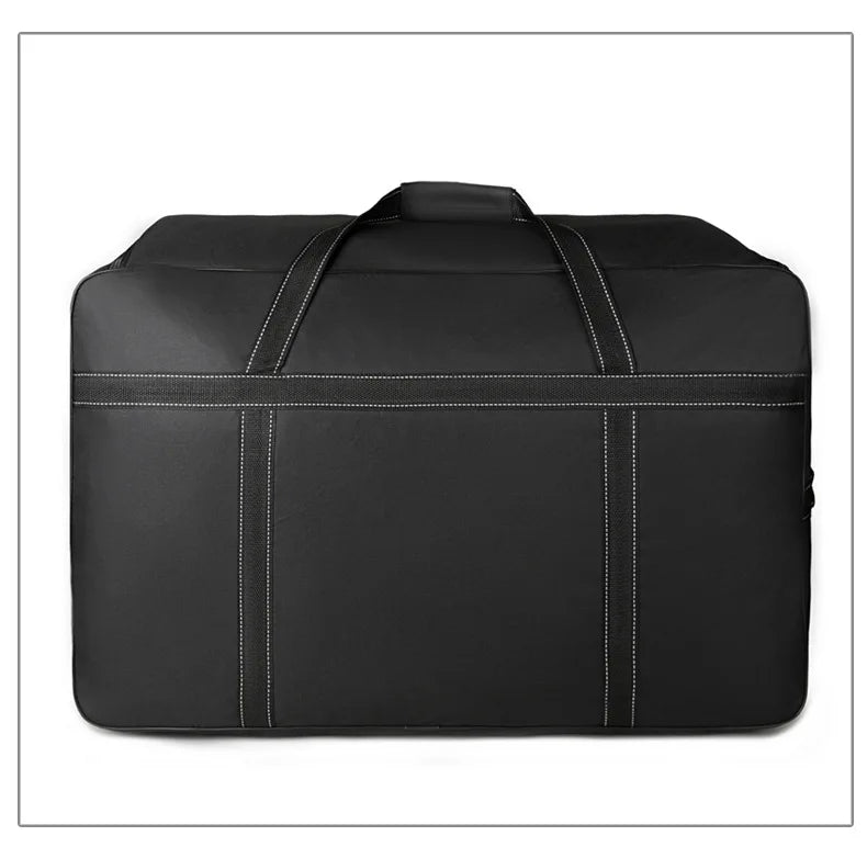 Large Capacity Trolley Bags with Wheels Foldable Luggage Wheeled Bag Travel Suitcase Waterproof Handbag Weekend Rolling Luggage