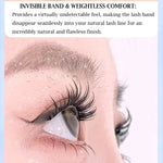 Upgraded Sunflower False Eyelashes No Glue Fake Lashes  Natural Reusable Band-Free Lashes Manga Lash Makeup Korean