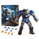 ZD Toys Iron Man Action Figure Mark 35 Red Snapper Iron Man MK 24 MK 22 MK 47 Tony Stark Ironman Figure Action Collect Toy Gift